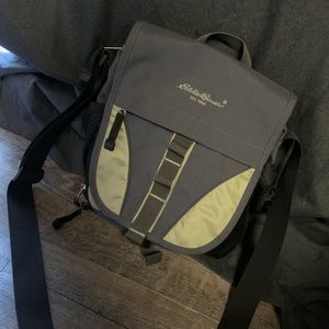 Eddie Bauer cross or straight body satchel